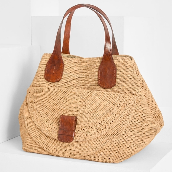 Ibeliv Laza II Raffia Tote Bag - Picture 4 of 14